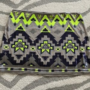 Express Sequin Mini Skirt